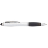 Nash Ballpoint Pen-Stylus — SILVER W — blank product view — 14