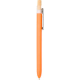 Paige Recycled Ocean Bound Plastic Pen — Orange (OR) — blank front view — 5