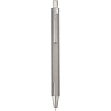 Halo Soft Touch Recycled Aluminum Gel Pen — Gray (GY) — blank product view — 6