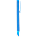Harper Soft Touch Recycled Aluminum Gel Pen — Blue (BL) — blank front view