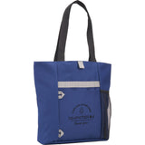 All-Purpose RPET Tote — Navy (NY) — decorated right angle — 3