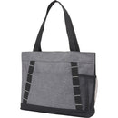Snap Meeting RPET Tote — Graphite (GA) — blank left angle