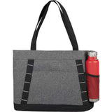 Snap Meeting RPET Tote — Graphite (GA) — blank detail view — 14