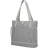 Arrival RPET Meeting Tote — Gray (GY) — blank left angle — 9