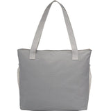 Arrival RPET Meeting Tote — Gray (GY) — blank back view — 7
