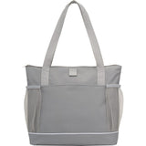 Arrival RPET Meeting Tote — Gray (GY) — blank front view — 6