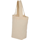 Organic 4oz Cotton Mini Tote — Natural (NT) — blank left angle