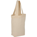 Organic 4oz Cotton Mini Tote — Natural (NT) — blank right angle