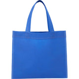 Mini Non-Woven Heat Sealed Tote — Royal (RYL) — blank back view — 4