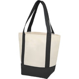 Mini Non Woven LighthouseTote — Black (BK) — blank left angle — 15