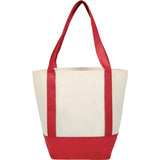Mini Non Woven LighthouseTote — Red (RD) — blank back view — 6