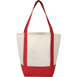Mini Non Woven LighthouseTote — Red (RD) — blank front view — 5