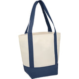 Mini Non Woven LighthouseTote — Navy (NY) — blank right angle — 28