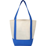 Mini Non Woven LighthouseTote — Royal (RYL) — blank front view — 19