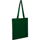 Carolina 4oz Organic Cotton Tote — Green (GR) — blank right angle — 12