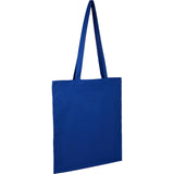 Carolina 4oz Organic Cotton Tote — Royal (RYL) — blank right angle — 6