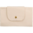 Packable 8oz Organic Cotton Tote — Natural (NT) — blank product view