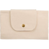 Packable 8oz Organic Cotton Tote — Natural (NT) — blank product view — 3