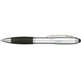 Nash Gel Stylus Pen — Black (BK) — decorated front view — 14