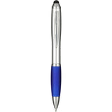 Nash Gel Stylus Pen — Blue (BL) — blank front view — 10