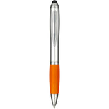 Nash Gel Stylus Pen — Orange (OR) — blank front view — 7