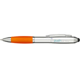Nash Gel Stylus Pen — Orange (OR) — decorated front view — 5