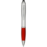 Nash Gel Stylus Pen — Red (RD) — blank front view — 4