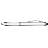 Nash Gel Stylus Pen — Silver (SL) — blank front view — 12