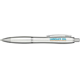 Nash Gel Pen — Silver (SL) — decorated front view — 3