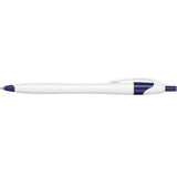 Cougar Gel Pen — White w — blank front view — 19