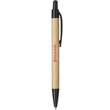 Recycled Paper Gel Pen — Natural (NT) — decorated product view — 3