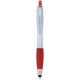 Nash RPET Gel Stylus Pen — Red (RD) — blank front view — 5