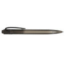 Recycled Ocean Bound Plastic Gel Pen — Black (BK) — blank product view