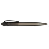 Recycled Ocean Bound Plastic Gel Pen — Black (BK) — blank product view — 24