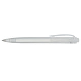 Recycled Ocean Bound Plastic Gel Pen — Clear (CL) — blank front view — 20