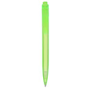Recycled Ocean Bound Plastic Gel Pen — Green (GR) — blank front view