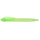 Recycled Ocean Bound Plastic Gel Pen — Green (GR) — blank product view