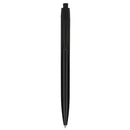 Recycled ABS Plastic Gel Pen — Black (BK) — blank front view