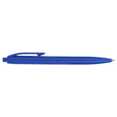 Recycled ABS Plastic Gel Pen — Blue (BL) — blank product view