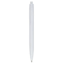 Recycled ABS Plastic Gel Pen — White (WH) — blank front view