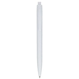 Recycled ABS Plastic Gel Pen — White (WH) — blank front view — 6