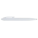 Recycled ABS Plastic Gel Pen — White (WH) — blank product view