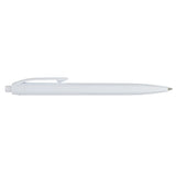 Recycled ABS Plastic Gel Pen — White (WH) — blank product view — 3