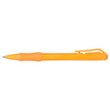 Slim Recycled ABS Gel Pen — Orange (OR) — blank product view — 23