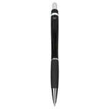 Pivot Recycled ABS Gel Pen — Black (BK) — blank back view — 31
