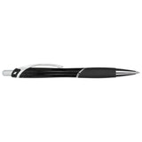 Pivot Recycled ABS Gel Pen — Black (BK) — blank product view — 28