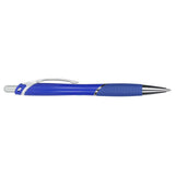 Pivot Recycled ABS Gel Pen — Blue (BL) — blank product view — 10