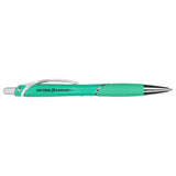 Pivot Recycled ABS Gel Pen — Green (GR) — decorated product view — 20