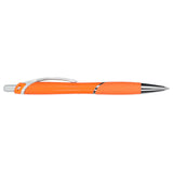 Pivot Recycled ABS Gel Pen — Orange (OR) — blank product view — 4
