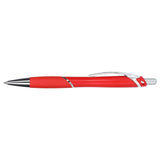 Pivot Recycled ABS Gel Pen — Red (RD) — blank product view — 16